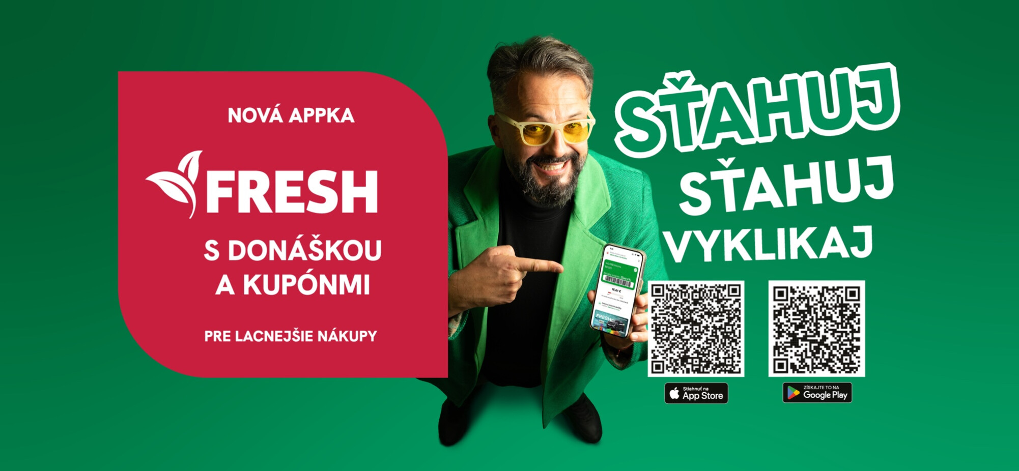 Mobilná aplikácia FRESH